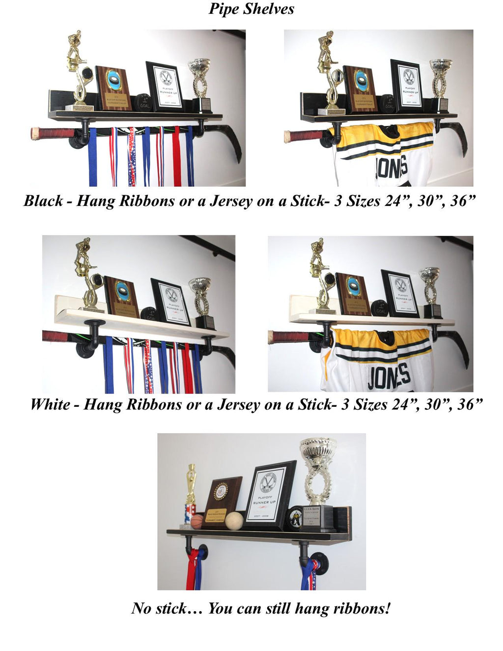Lacrosse Trophy Shelf: Wall Decor, Lacrosse Player Gift