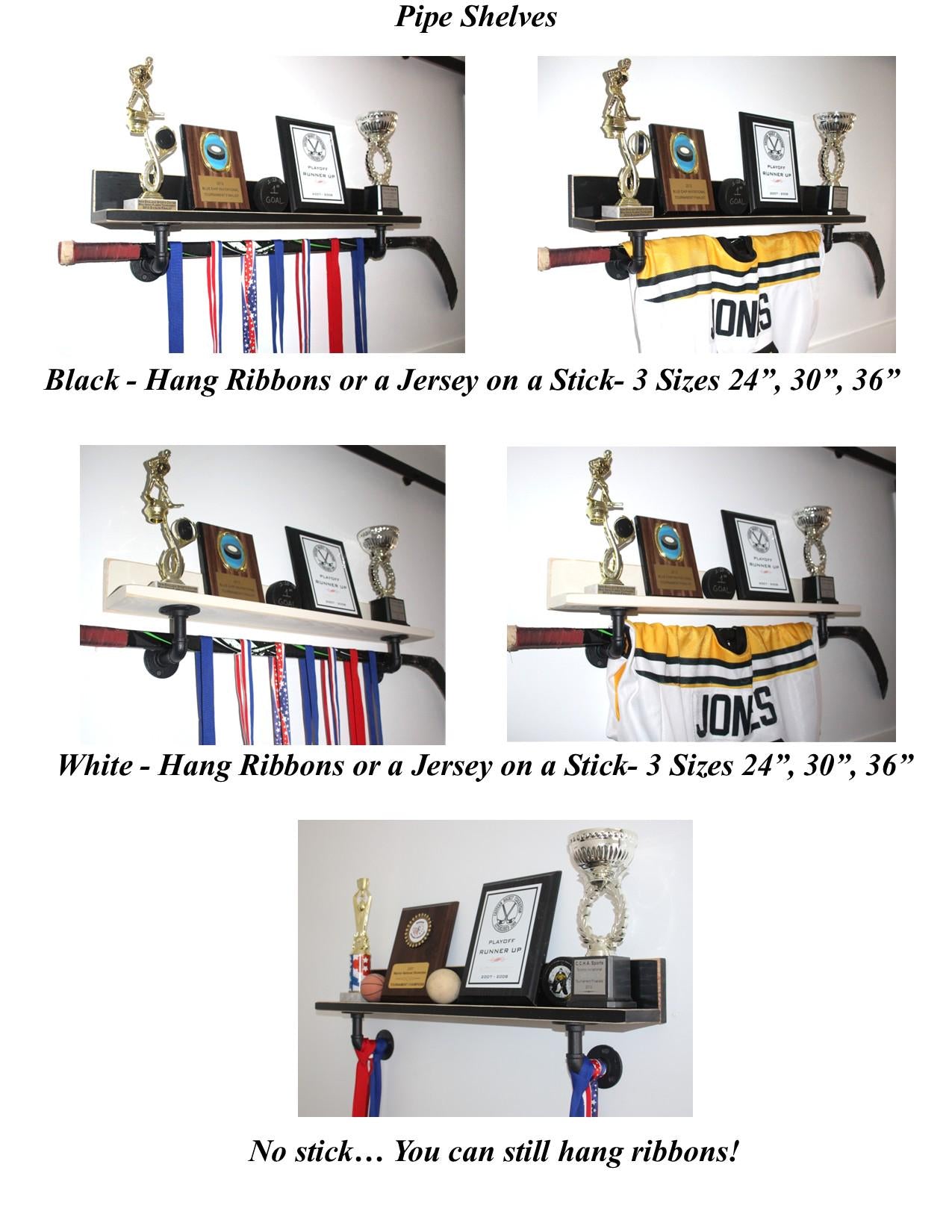 Lacrosse Trophy Shelf: Wall Decor, Lacrosse Player Gift