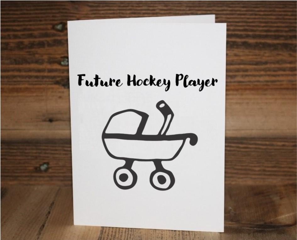 Hockey Baby Ornament: Hockey Mom Christmas Gift