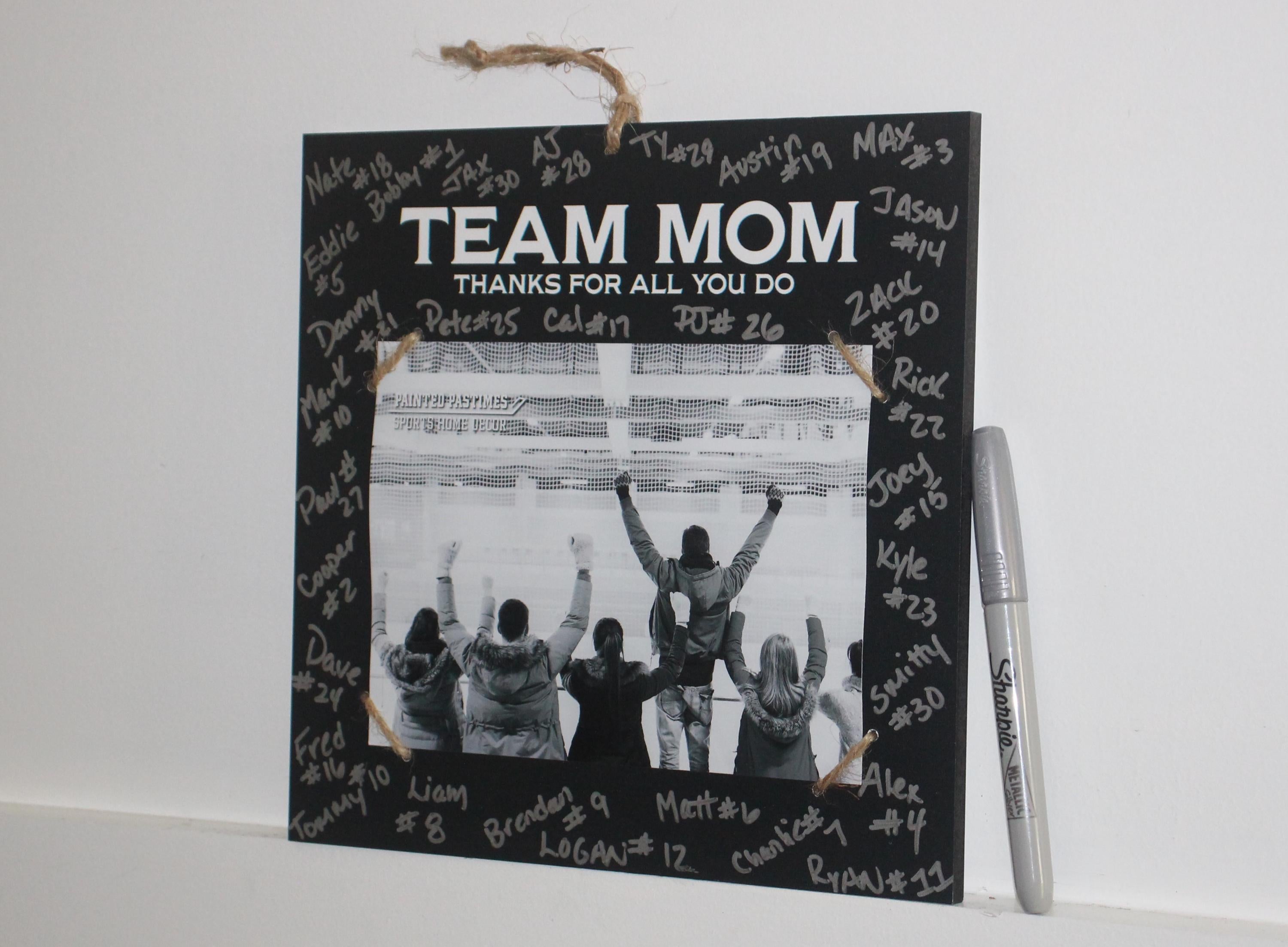 Team Manager Photo Frame: Team Signing Gift