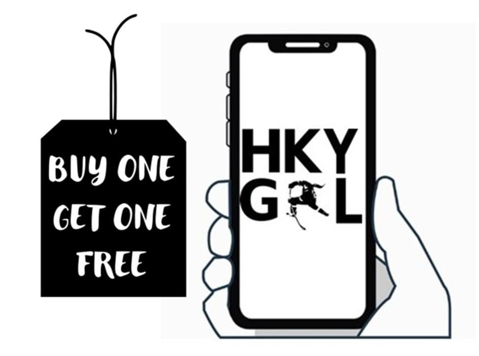 Hockey Girl Decal: Matte Vinyl Sticker for Laptop, Phone, Locker
