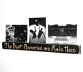 Laser-Cut Basketball Photo Display: Distressed Wood Frame, Coach Gift