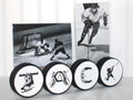 Personalized Hockey Puck Photo Display: Custom Name, Jersey Number