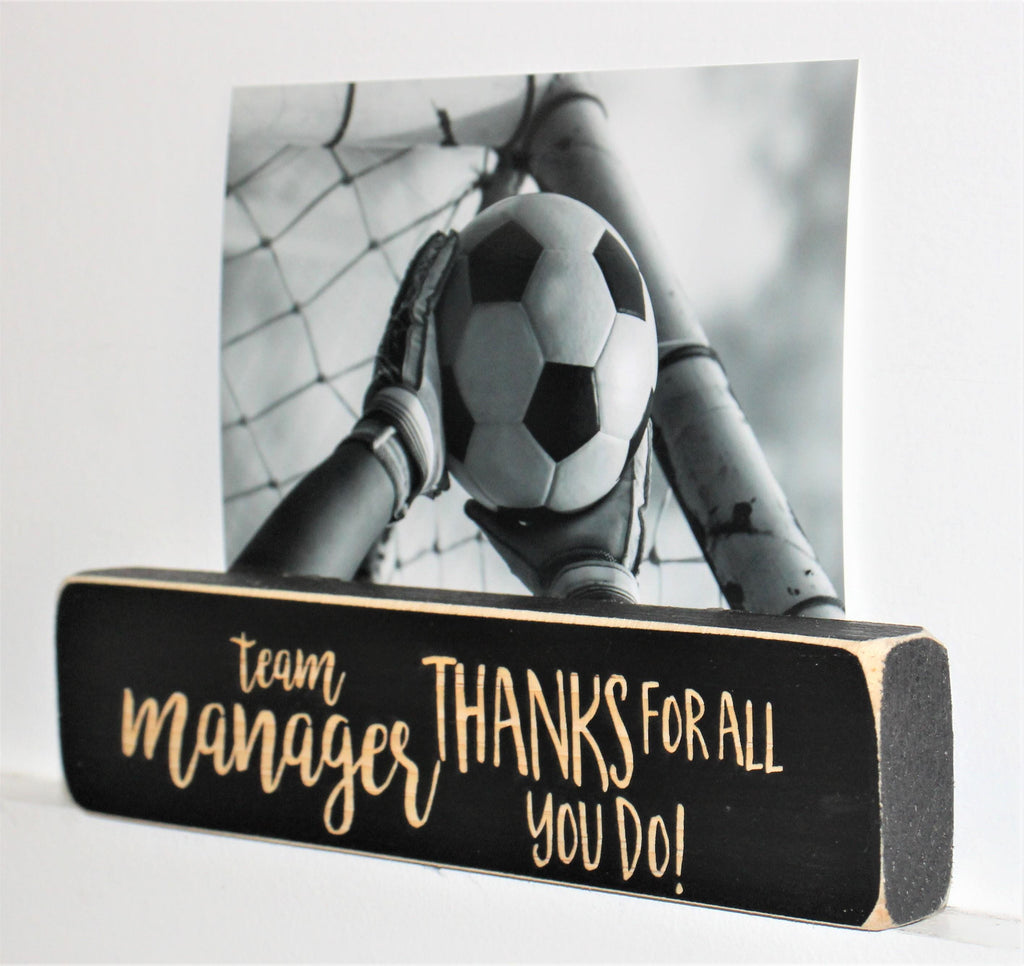 Team Mom Photo Display: Laser Cut Wood Sports Gift, Lacrosse, Baseball, Softball, Volleyball, Track