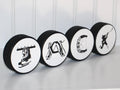 Personalized Hockey Name Puck: Custom Hockey Player Gift