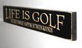 Golf Photo Display: Wood Golf Sign