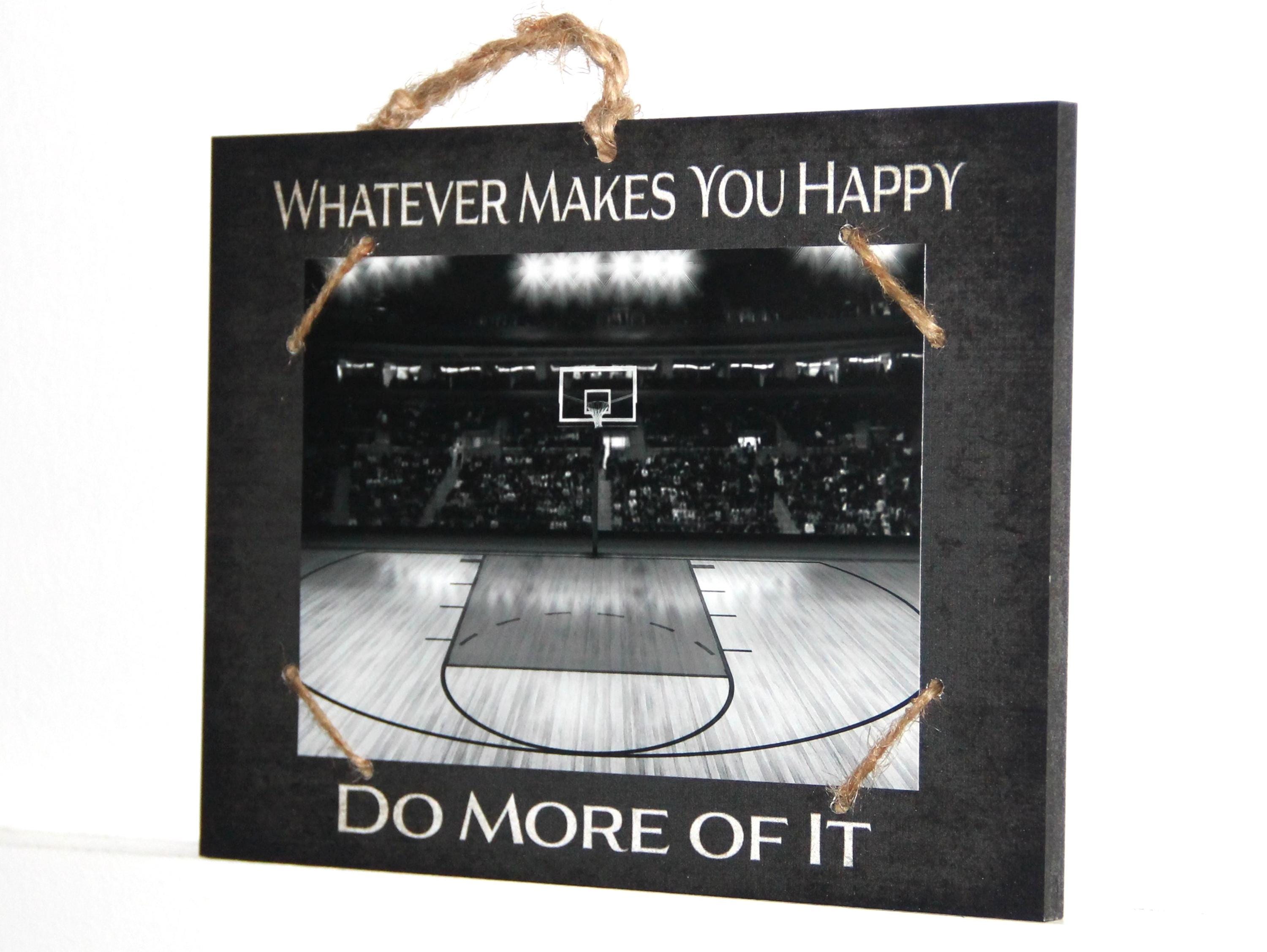 Basketball Photo Frame: Gift for Player, Bedroom Decor (4x6 Photo Size)