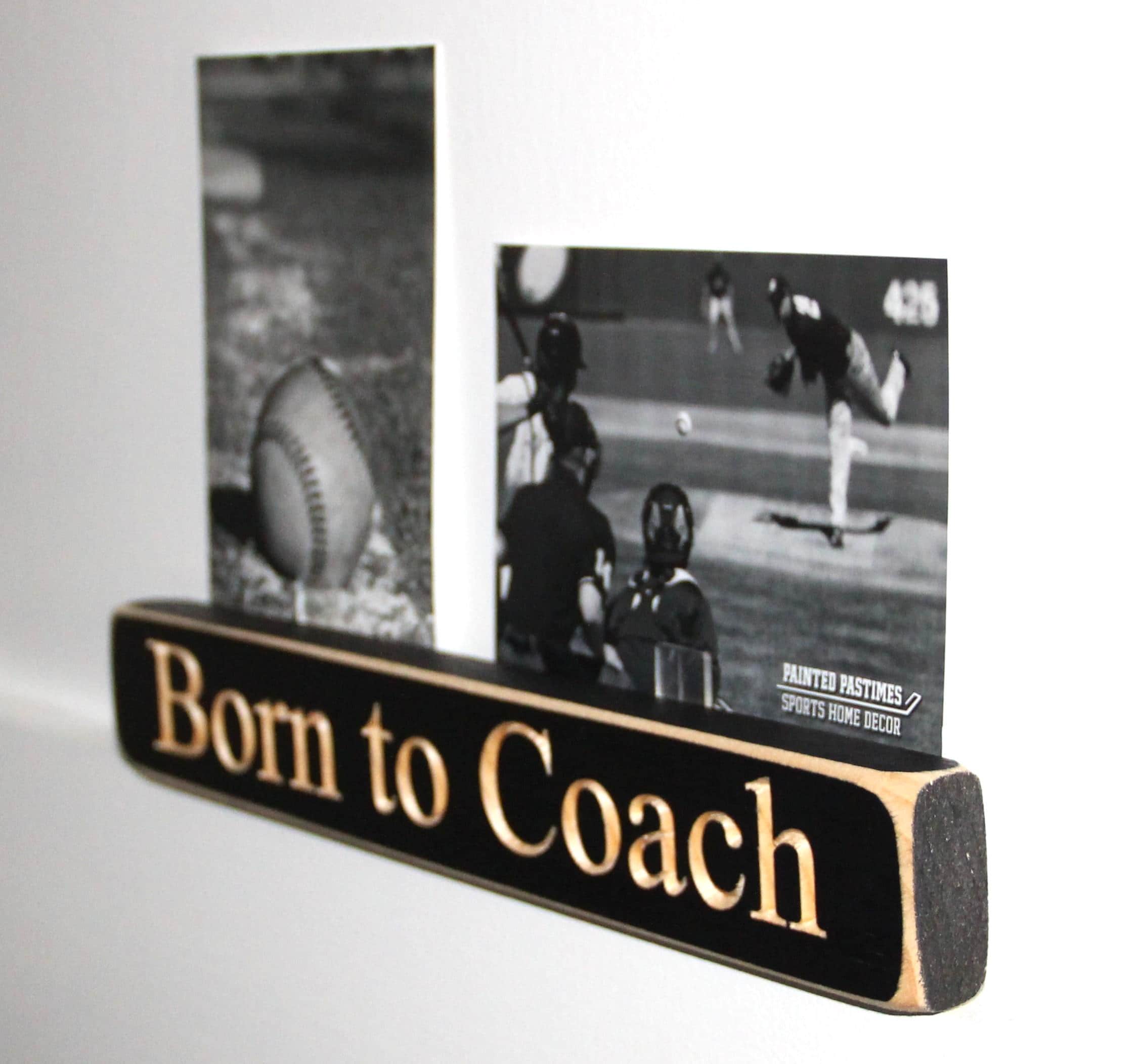 Coach Gift: Wood Sign, Sports Team Decor, Born to Coach