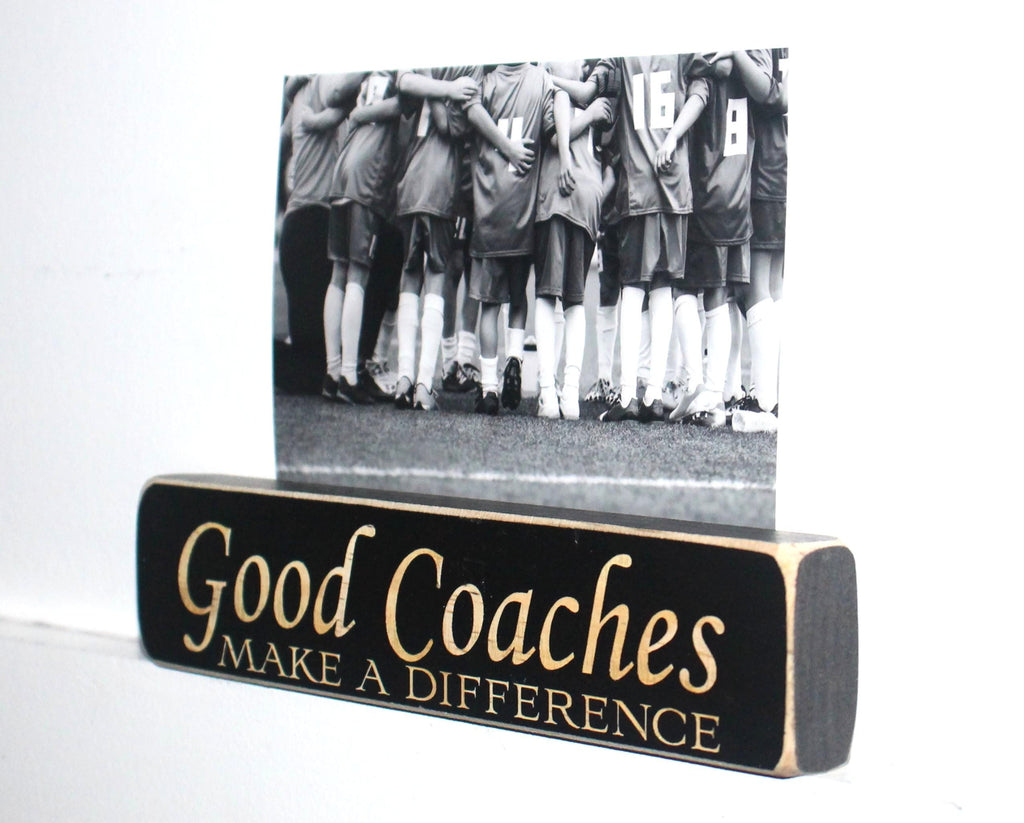 Coach Gift: Laser Cut Photo Display Frame, Baseball, Lacrosse, Softball, Volleyball, Soccer