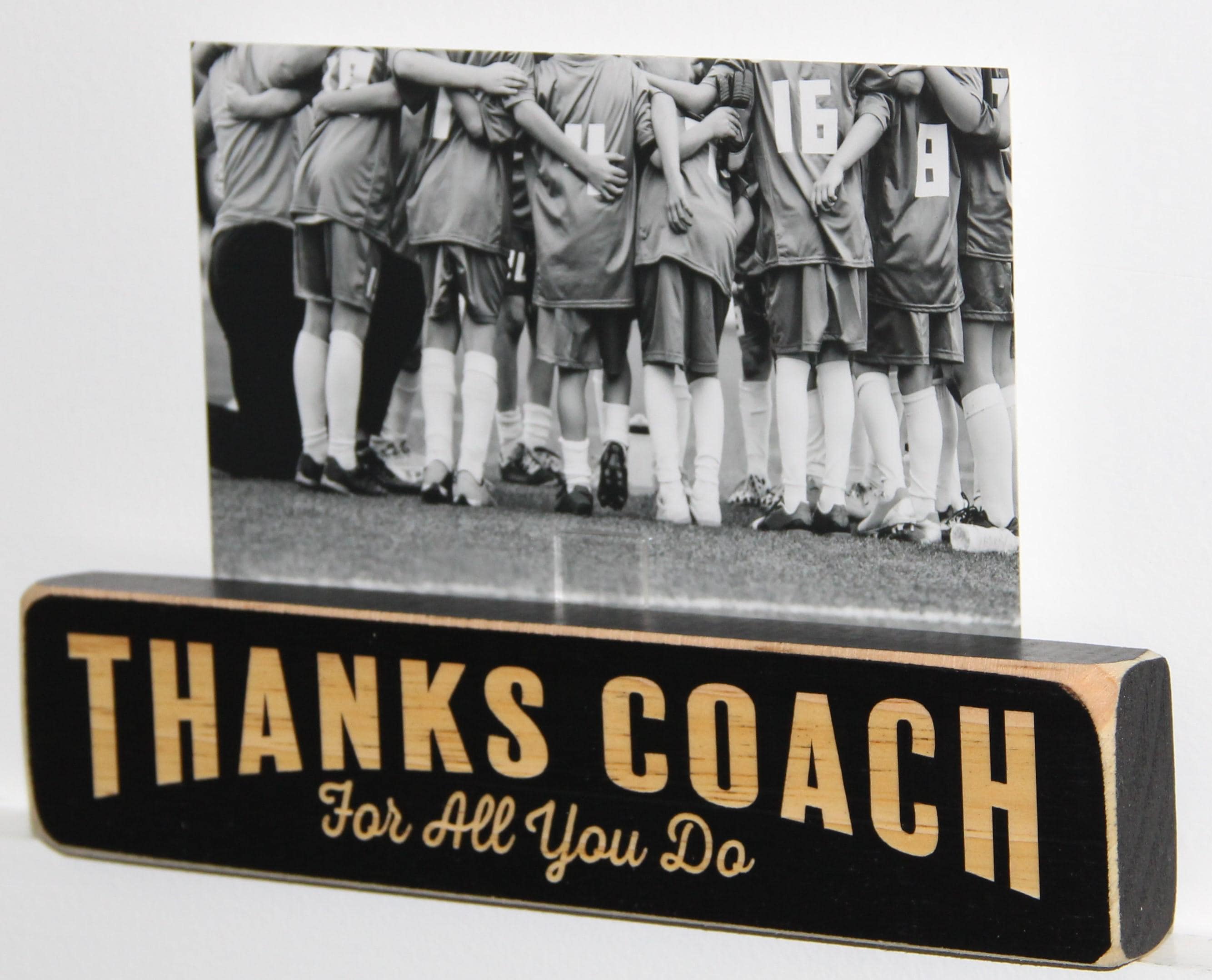 Team Manager Gift: Laser Cut Wood Sign - Sports Decor