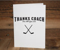 Hockey Goalie Graduation Card: Senior Night Congratulations