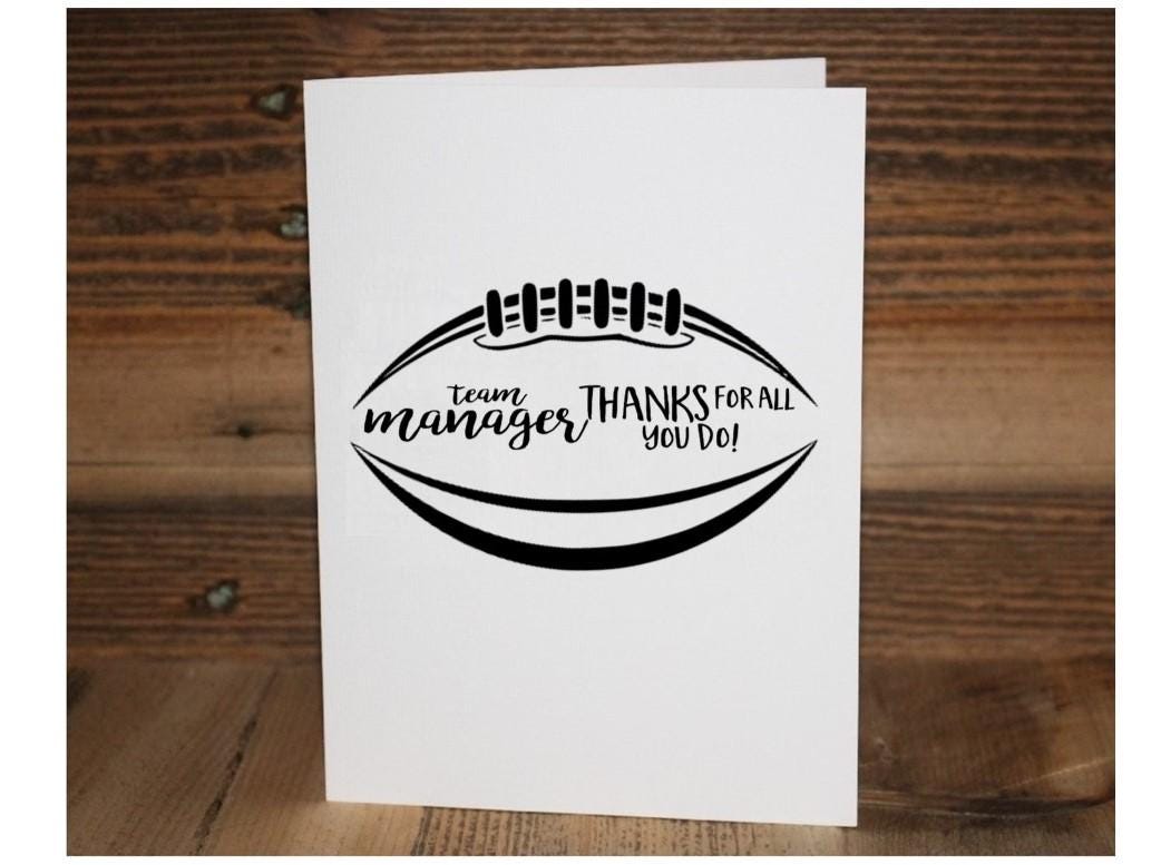 Football Greeting Card: 'Life is better with FOOTBALL'