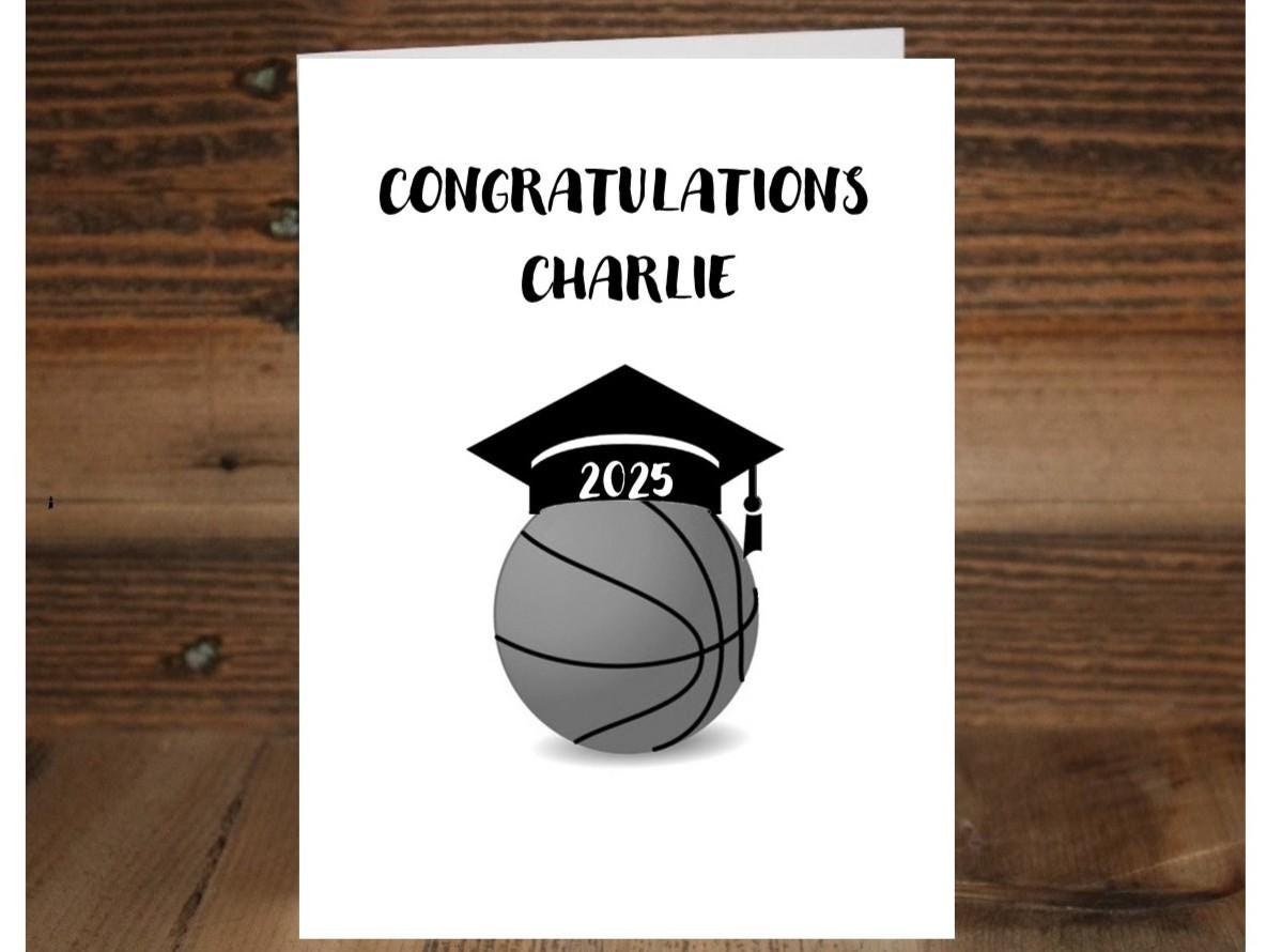 Basketball Team Mom Thank You Card