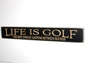 Golf Wood Sign: Dad Gift, Man Cave Decor