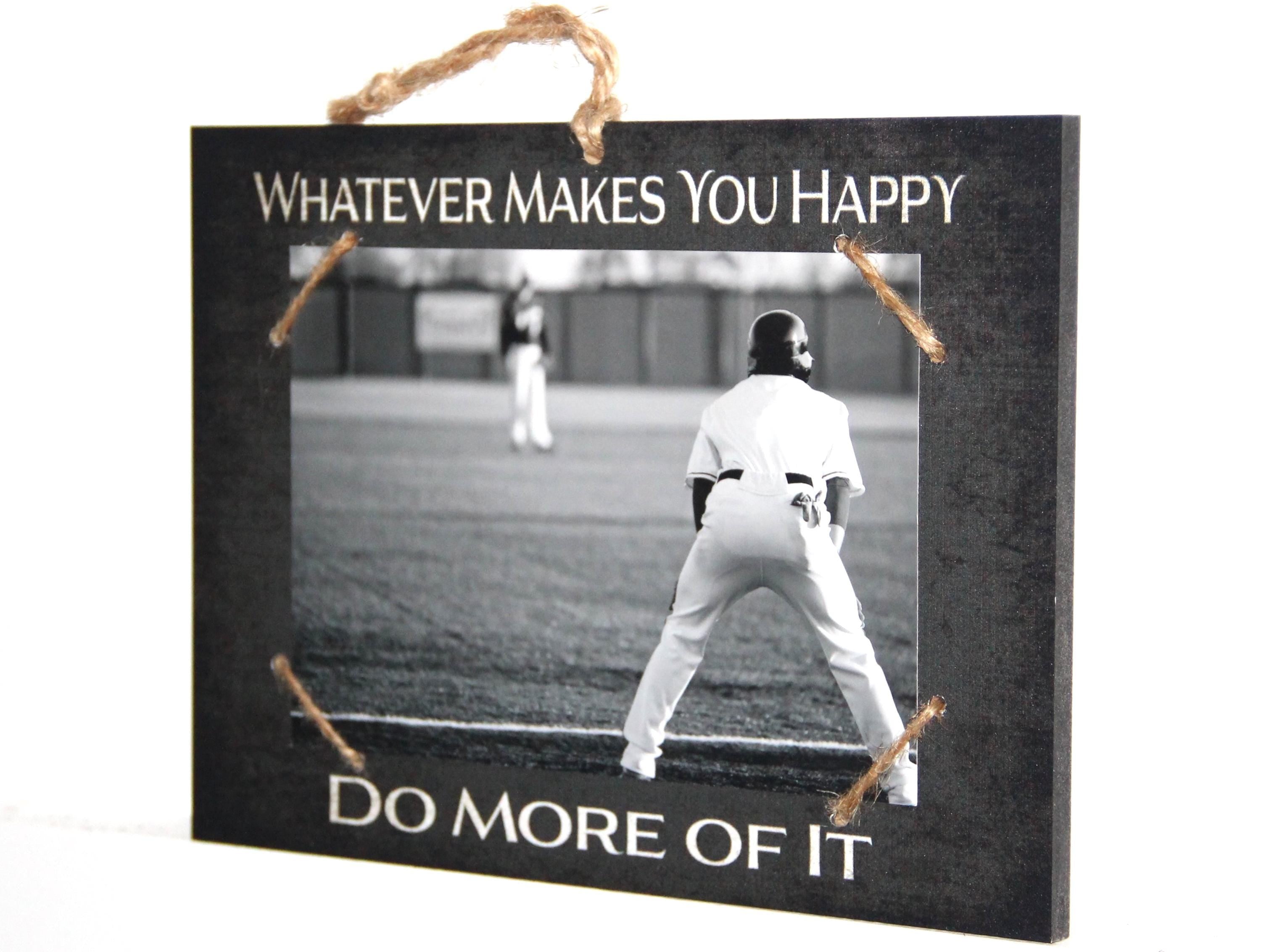 Football Photo Frame: Gift for Player, Bedroom Decor (4x6 Photo Size)