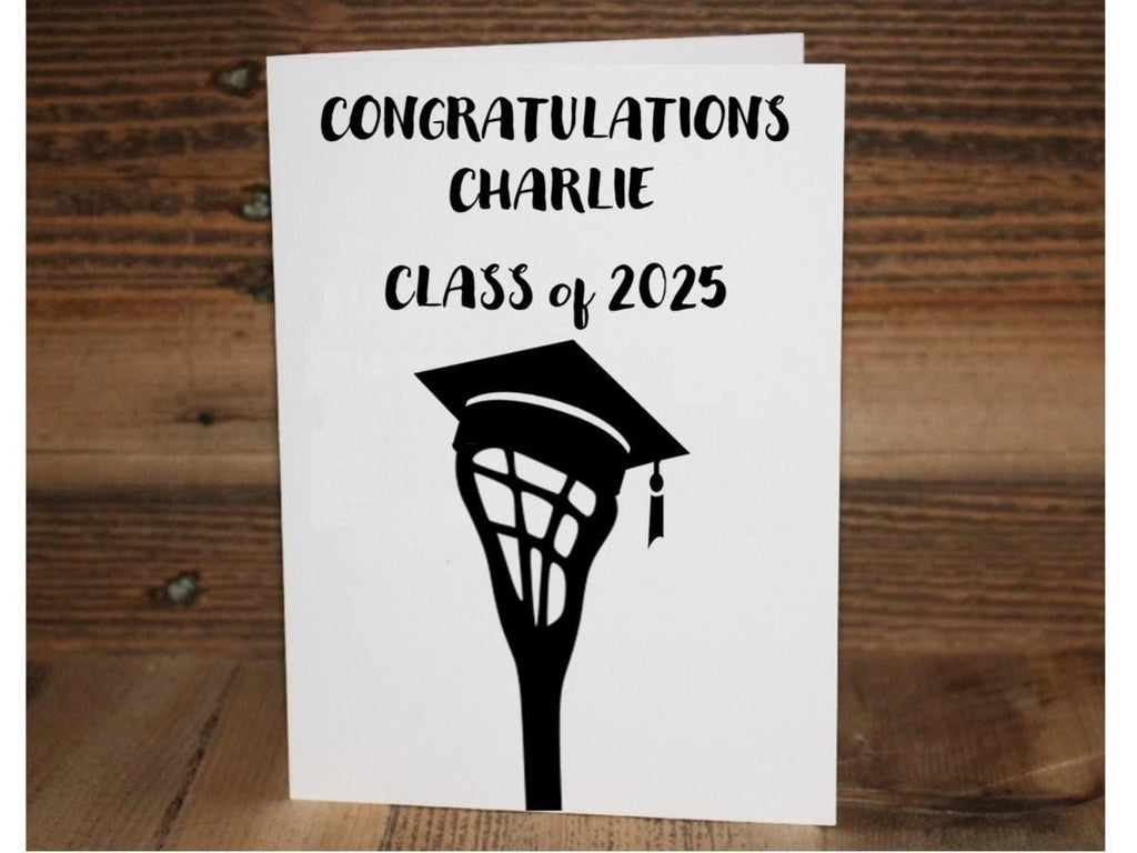 Lacrosse Graduation Card: Senior Night Congratulations