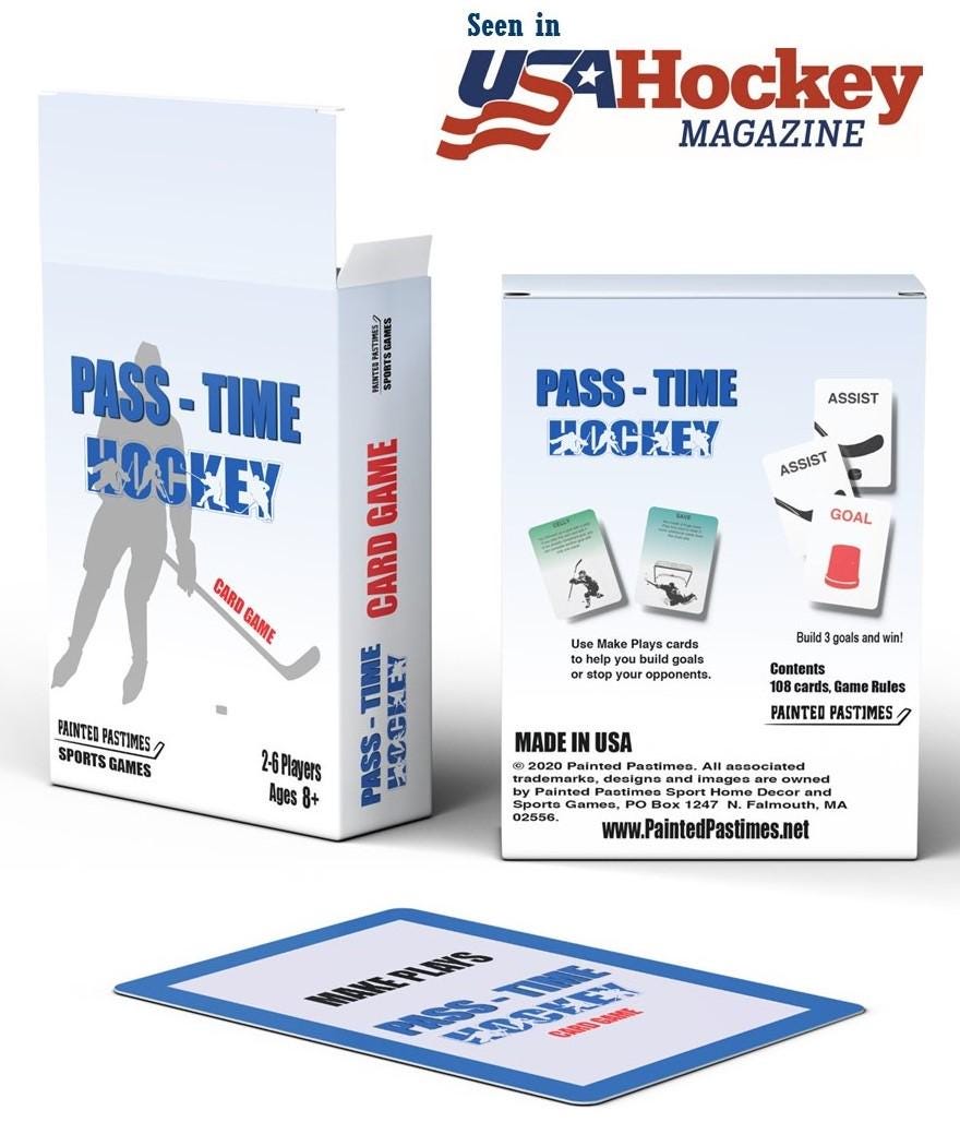 Hockey Card Game: Family Game Night Fun