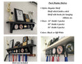 Hockey Puck Shelf: Hockey Room Decor