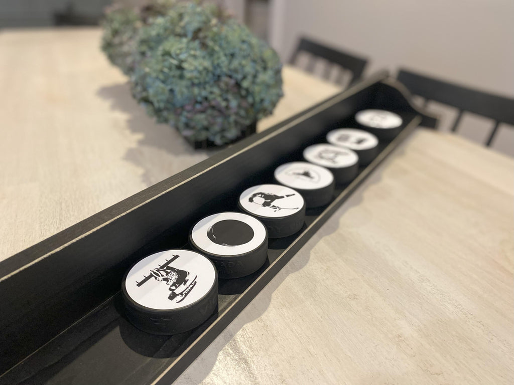Personalized Hockey Name Shelf, Custom Name, Jersey & Trophy Organizer