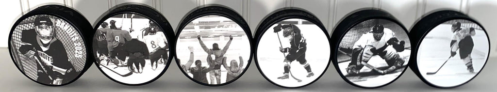 Custom Photo Hockey Puck: Personalized Hockey Gift