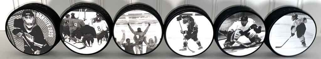Custom Photo Hockey Puck: Personalized Hockey Gift