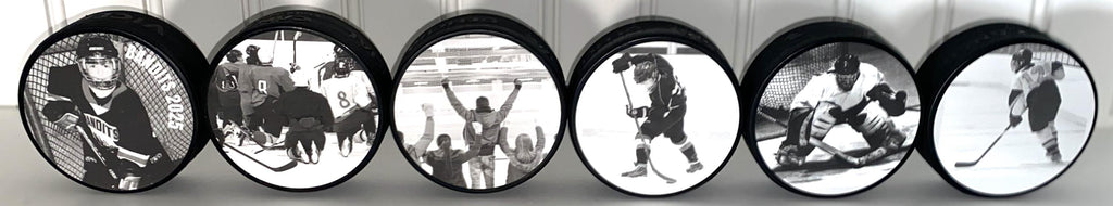 Custom Photo Hockey Puck: Personalized Hockey Gift