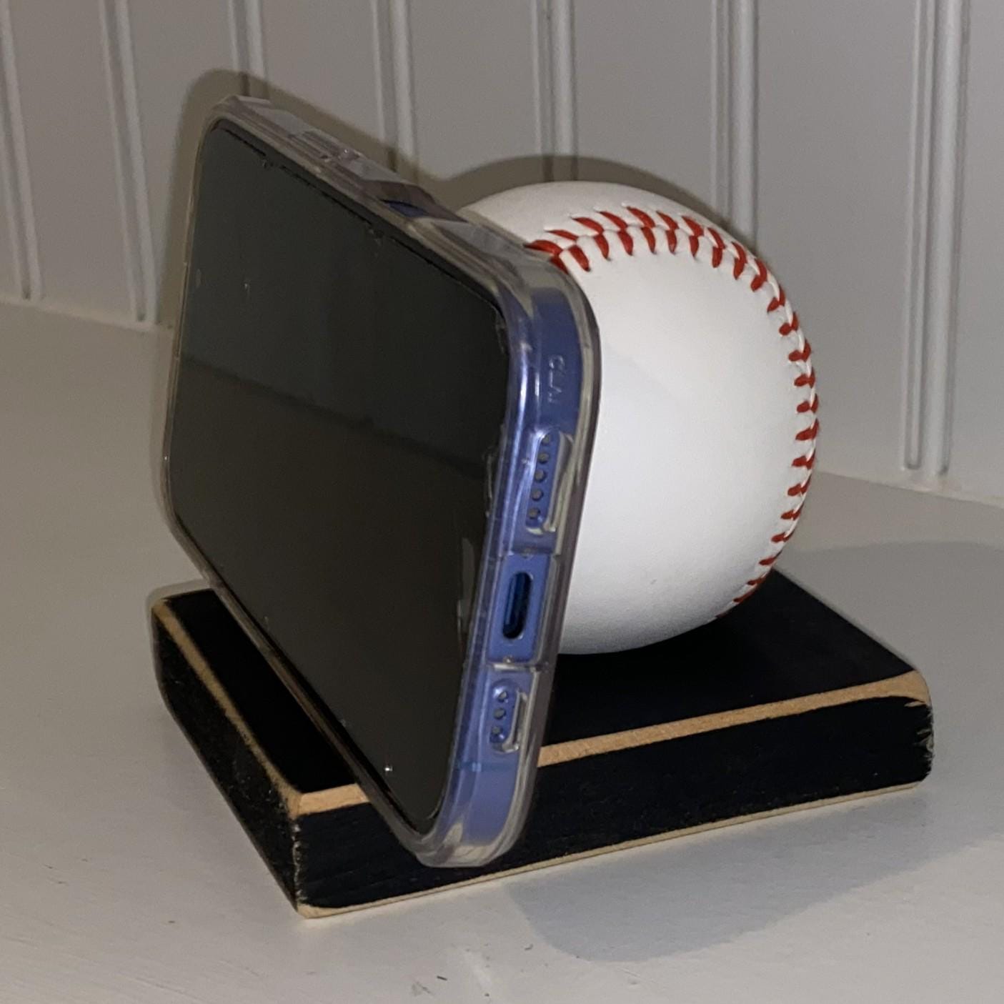 Baseball Phone Stand: Gift for Baseball Player, Fan, Coach