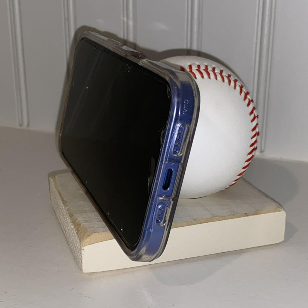 Baseball Phone Stand: Gift for Baseball Player, Fan, Coach