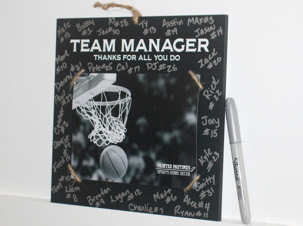 Personalized Team Mom Photo Display: Sports Gift