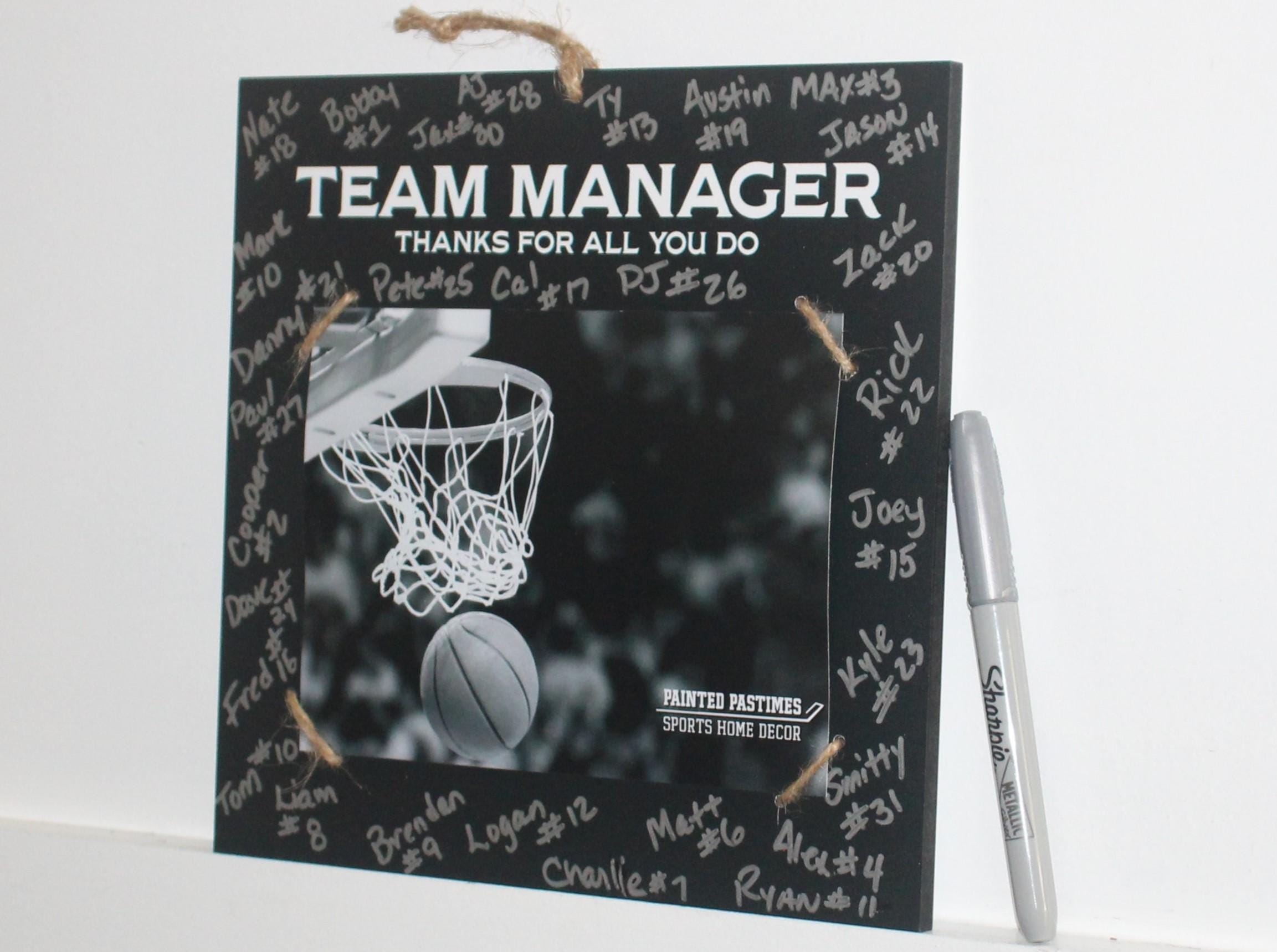 Personalized Team Mom Photo Display: Sports Gift