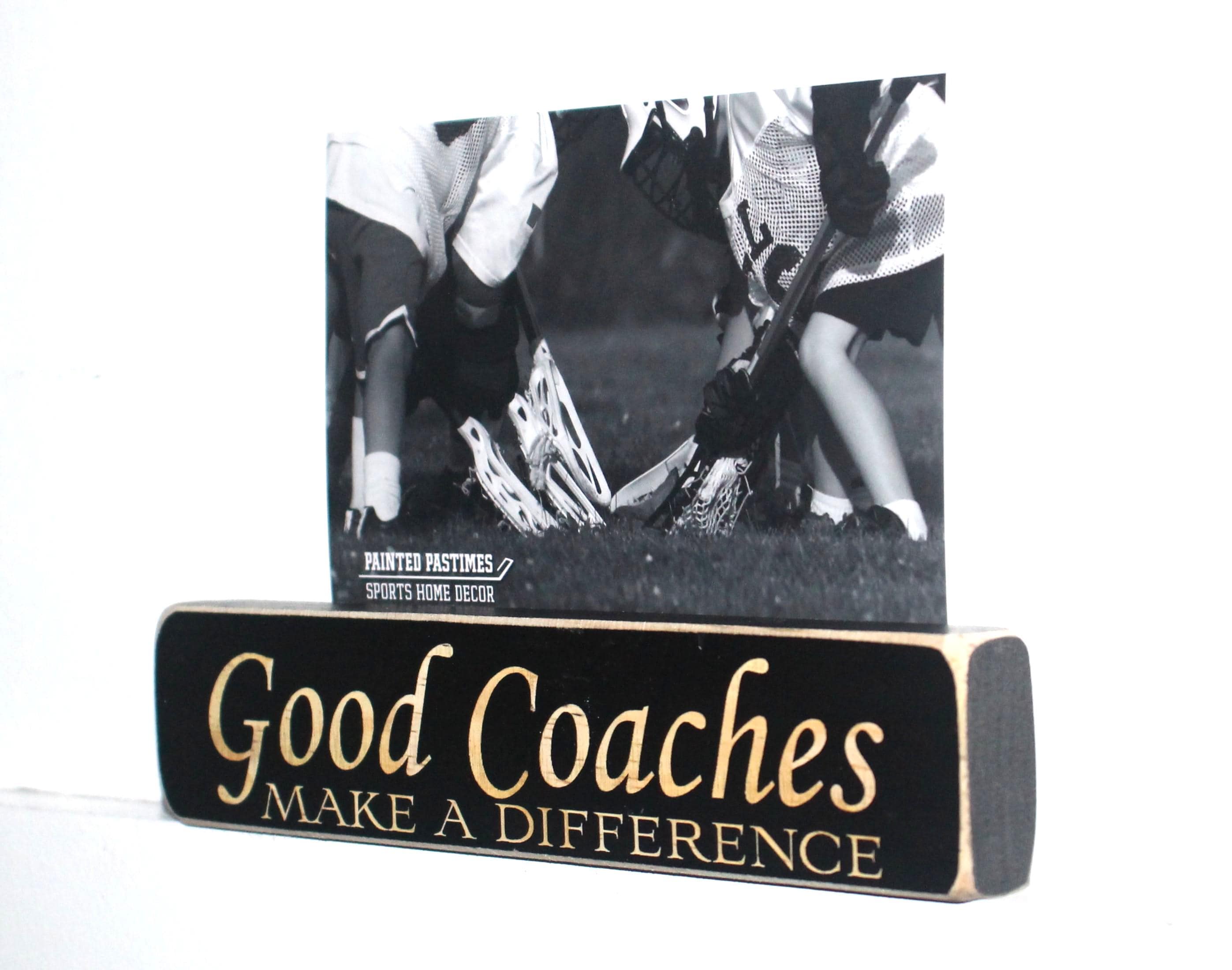 Coach Photo Frame - Sports Gift, Lacrosse, Baseball, Soccer, Softball, Hockey, Football, Basketball, Volleyball, Track