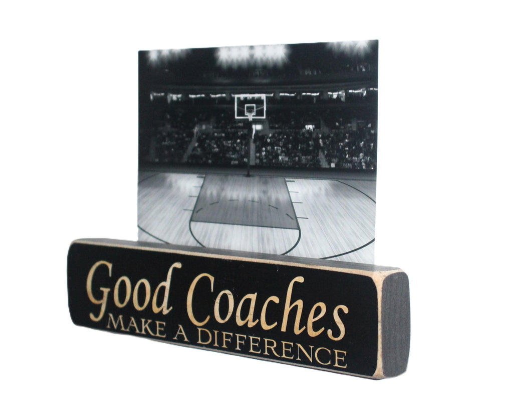 Coach Sign: Wood Laser Cut, Sports Gift