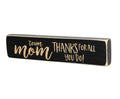 Team Mom Gift: Wood Sign, Sports Photo Display Option, Baseball, Softball, Lacrosse, Volleyball, Soccer, Track