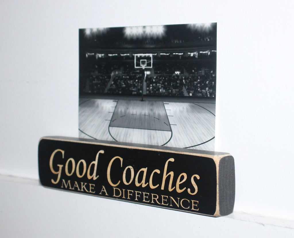 Coach Gift: Laser Cut Photo Display Frame, Baseball, Lacrosse, Softball, Volleyball, Soccer