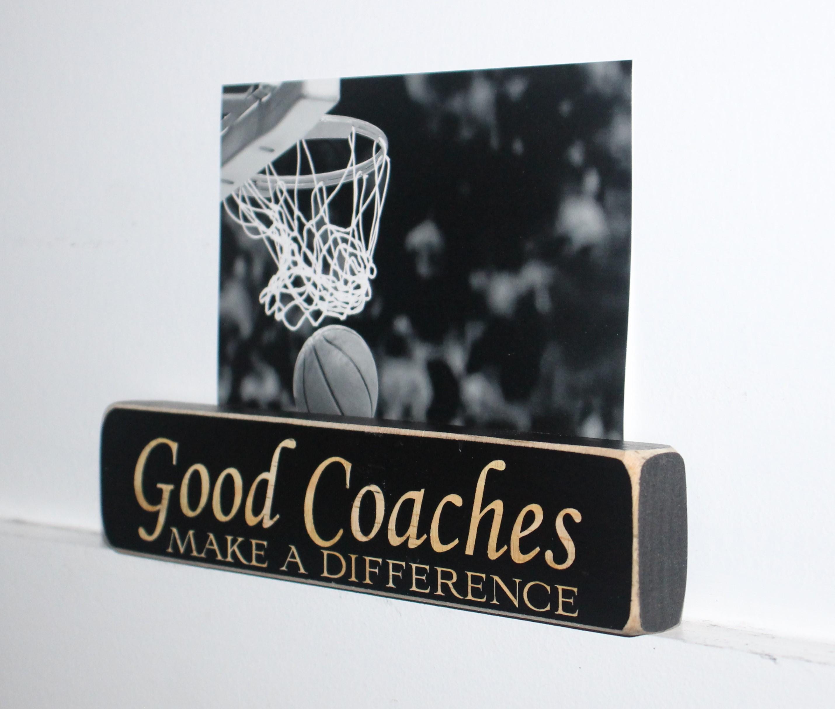 Coach Photo Frame - Sports Gift, Lacrosse, Baseball, Soccer, Softball, Hockey, Football, Basketball, Volleyball, Track
