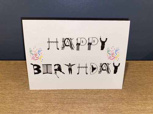 Hockey Birthday Card: Hockey Player Gift