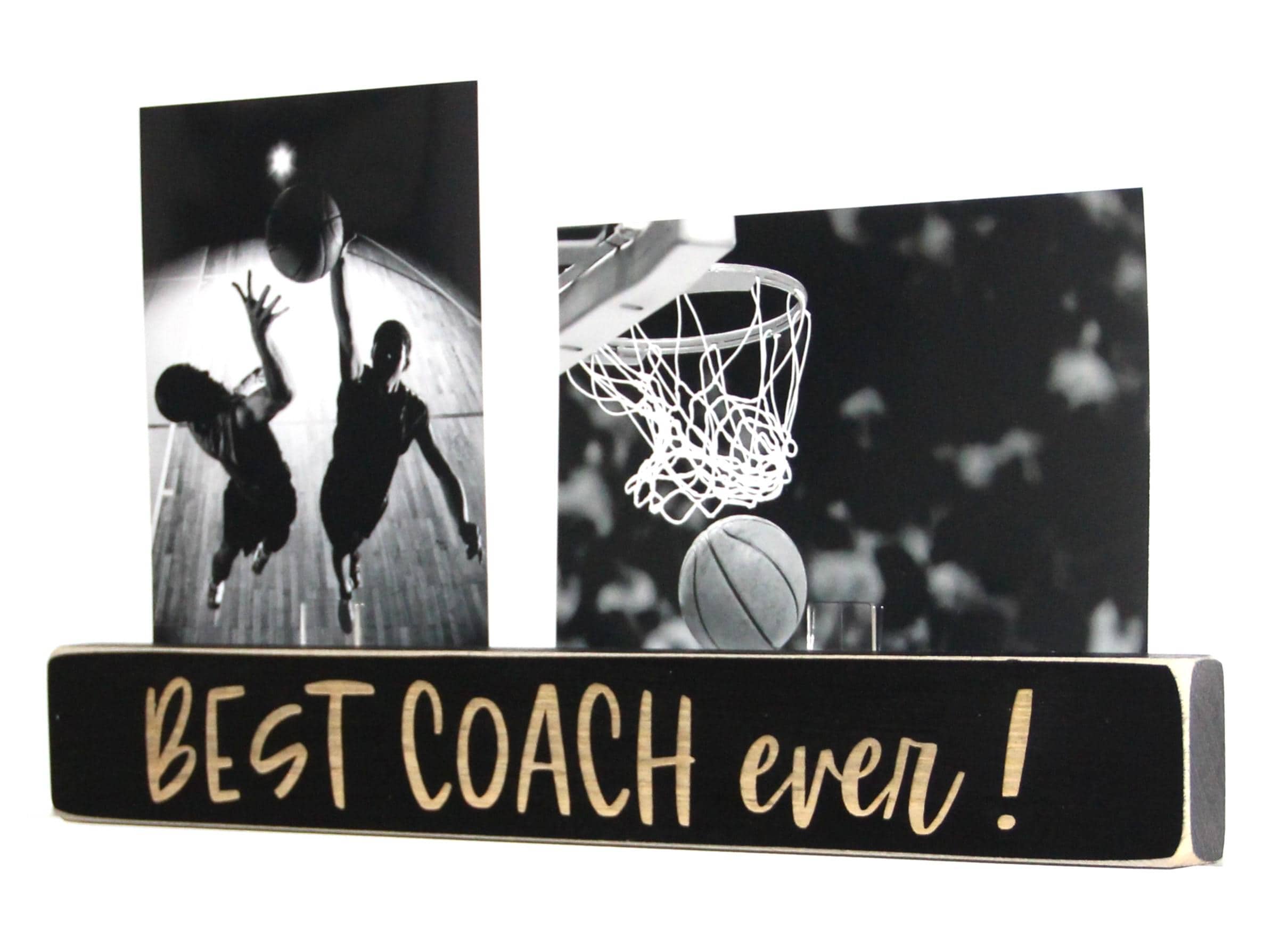 Personalized Coach Photo Display: 'Best Coach Ever' Frame, Lacrosse Team Gift, All Sports