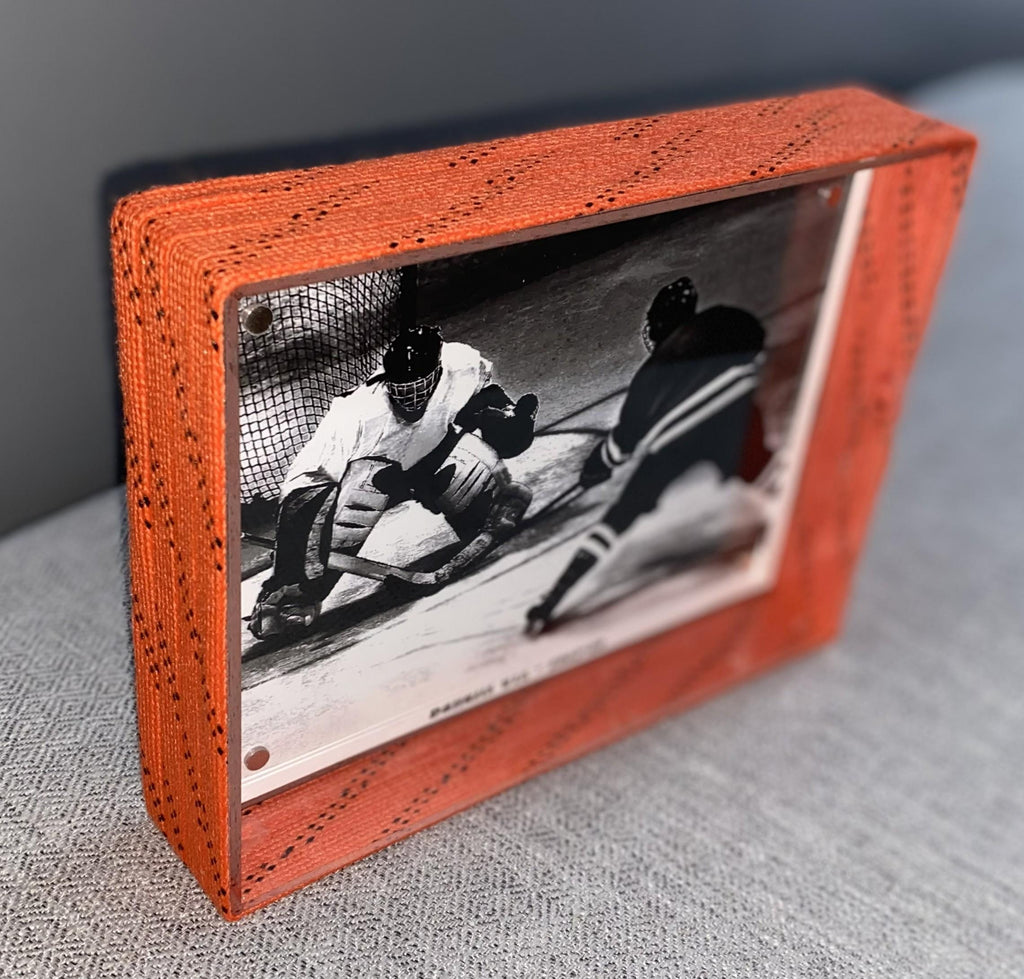 Hockey Laces Custom Photo Frame, 4x6, Coach, Player, Team Gift
