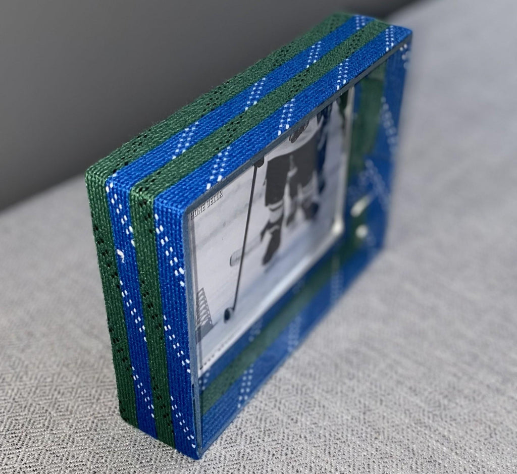 Hockey Laces Custom Photo Frame, 4x6 Coach, Player, Team Gift