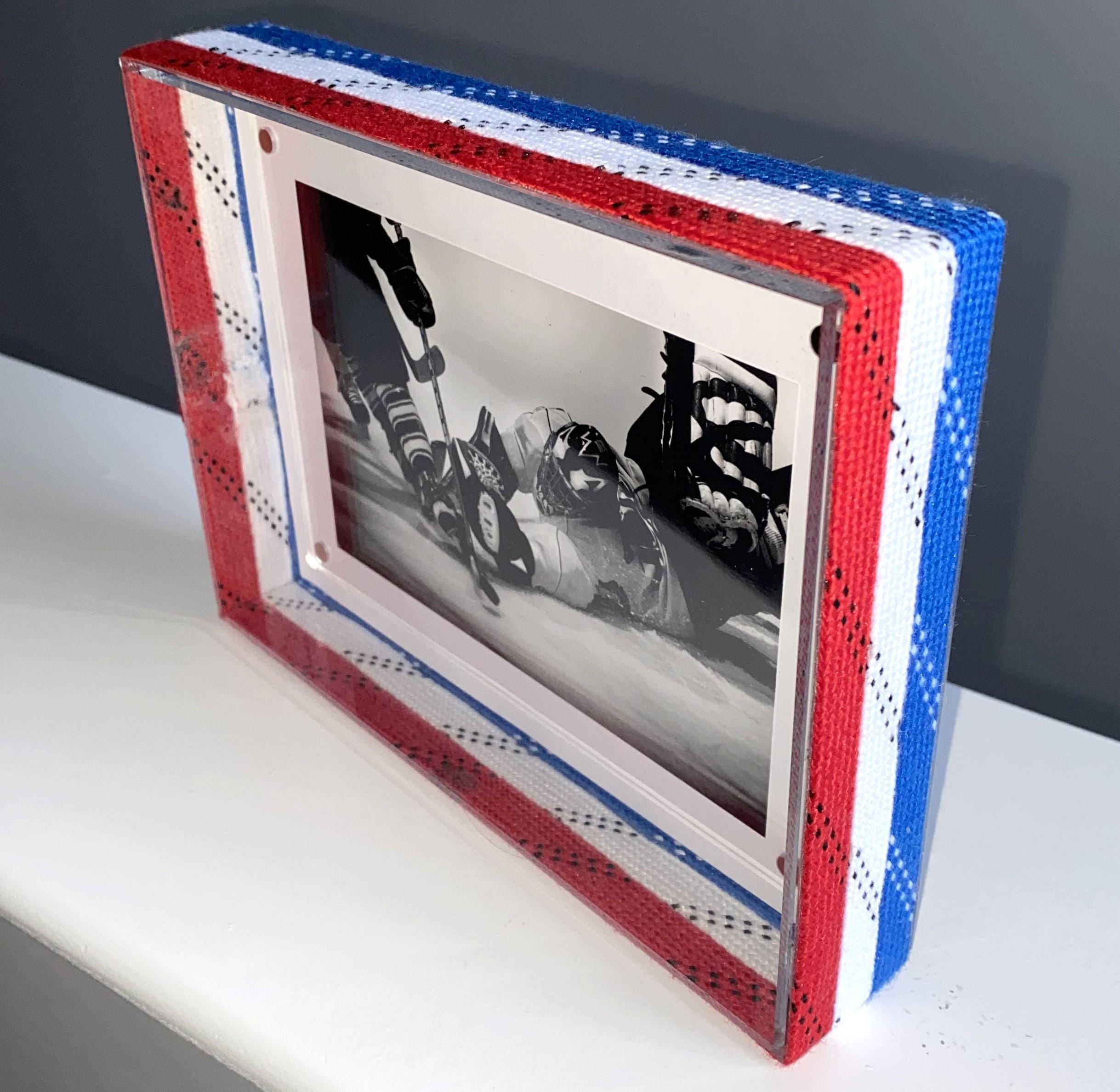 Hockey Laces Custom Photo Frame, 4x6, Coach, Player, Team Gift