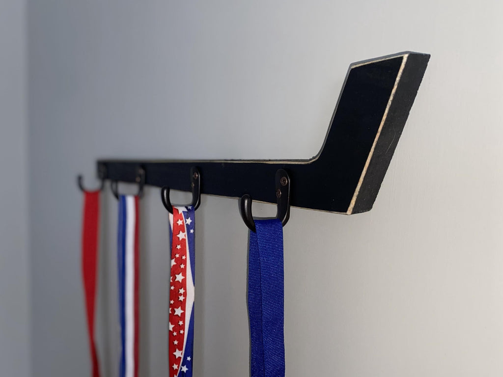 Hockey Puck Display: Holder, Rack, Hockey Room Decor, Player or Fan Gift