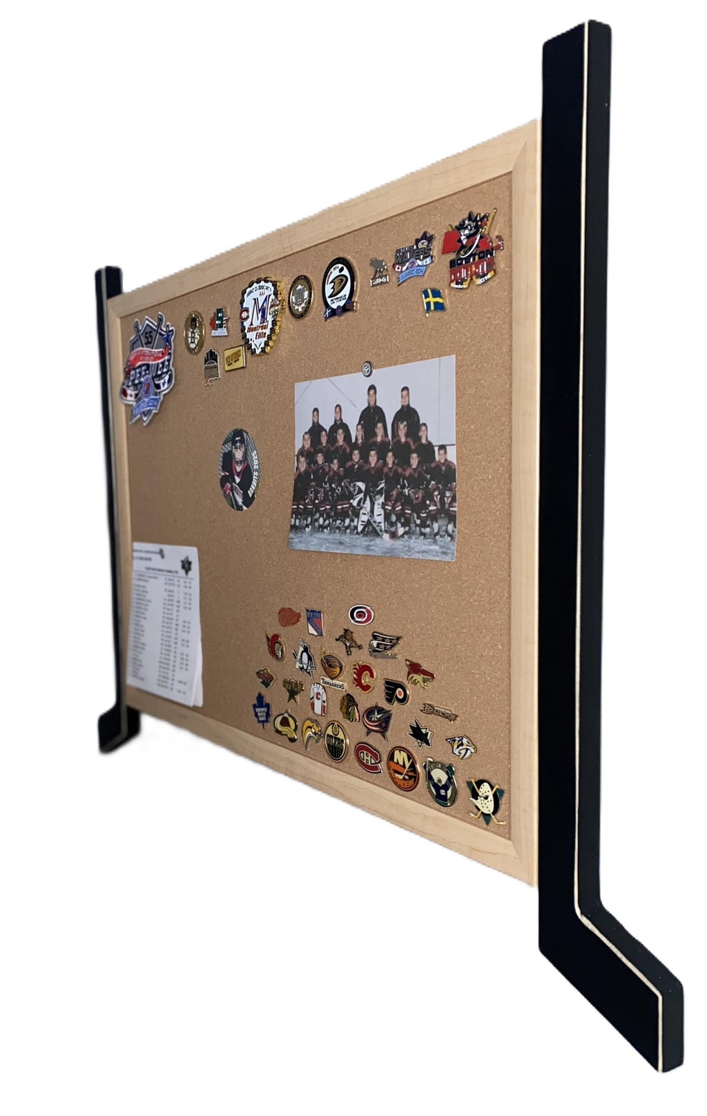 Hockey Puck Display Shelf: Trophy and Medal Holder