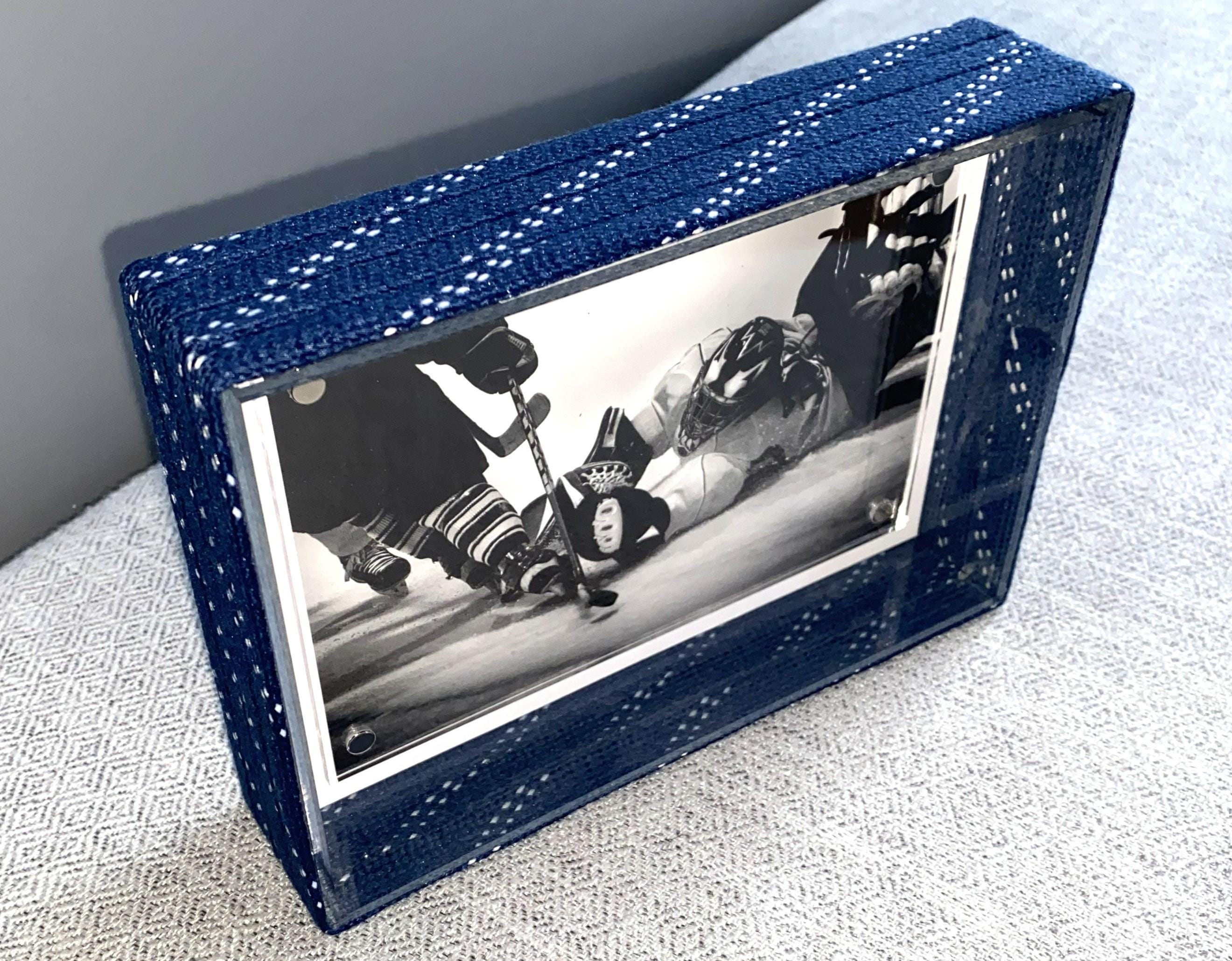 Hockey Laces Custom Photo Frame, 4x6, Coach, Player, Team Gift