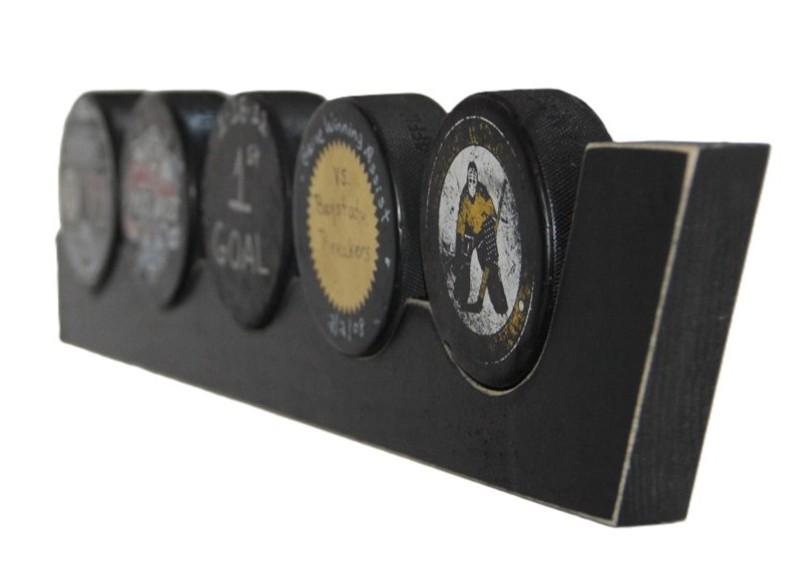 Hockey Puck Display: Hockey Room Decor, Hockey Player or Fan Gift