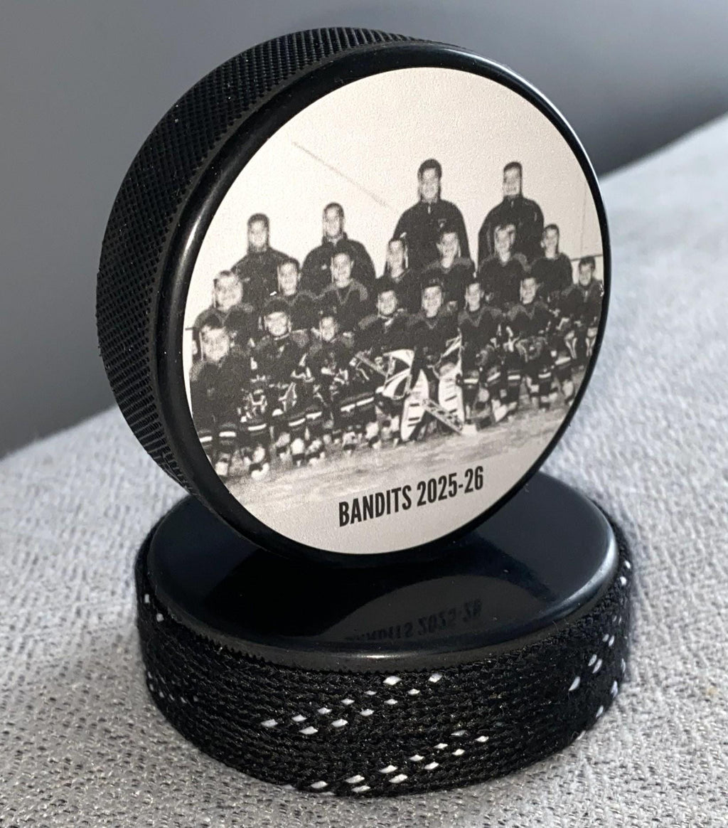 Custom Photo Hockey Puck: Personalized, Player, Coach, Team, 11 Color Choices