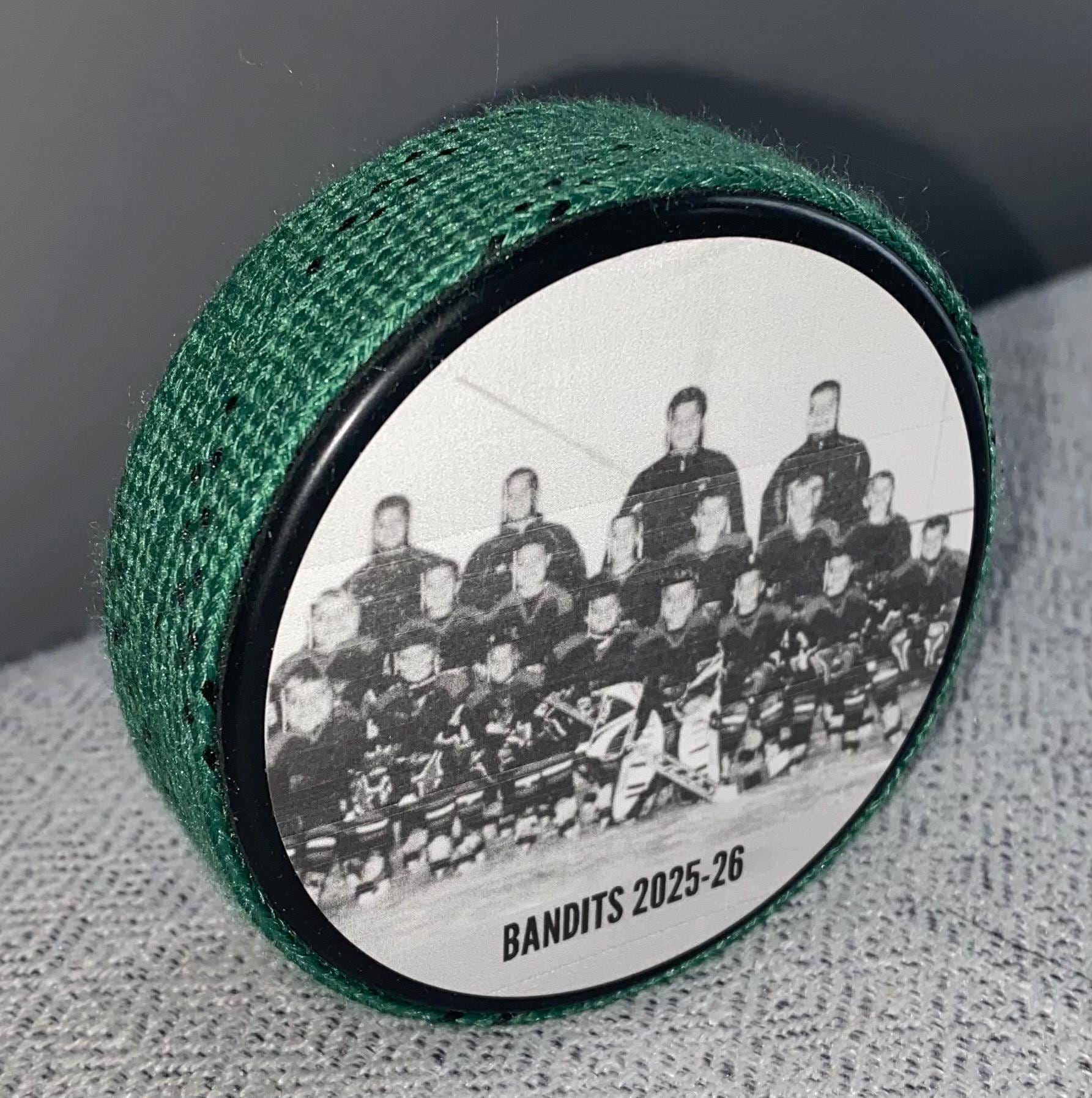 Custom Photo Hockey Puck: Personalized, Player, Coach, Team, 11 Color Choices