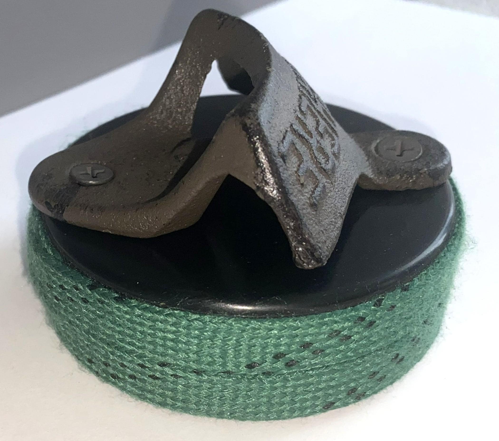 Hockey Puck Bottle Opener: Hockey Laces, Gift for Hockey Fan, Coach, Dad