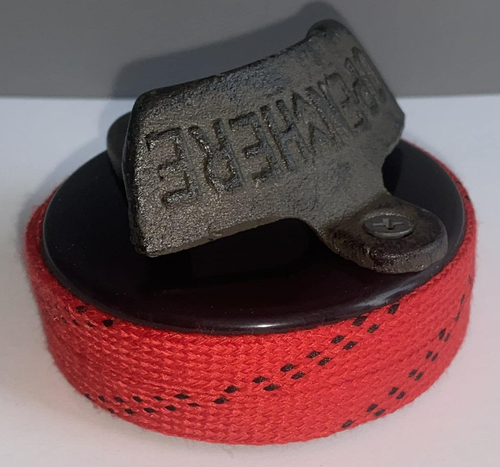 Hockey Puck Bottle Opener: Gift for Hockey Fan