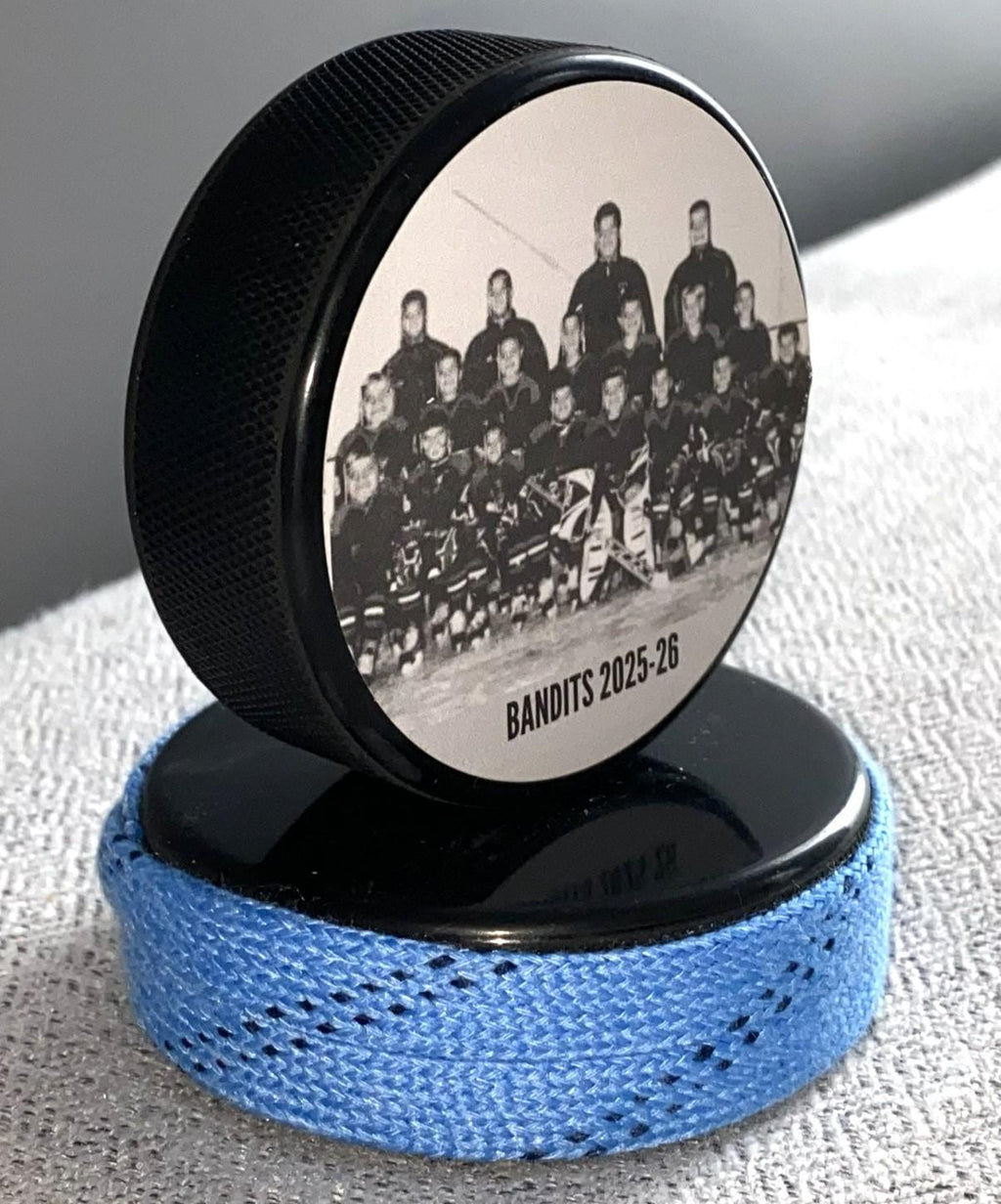 Personalized Hockey Photo Puck: Custom Hockey Gift