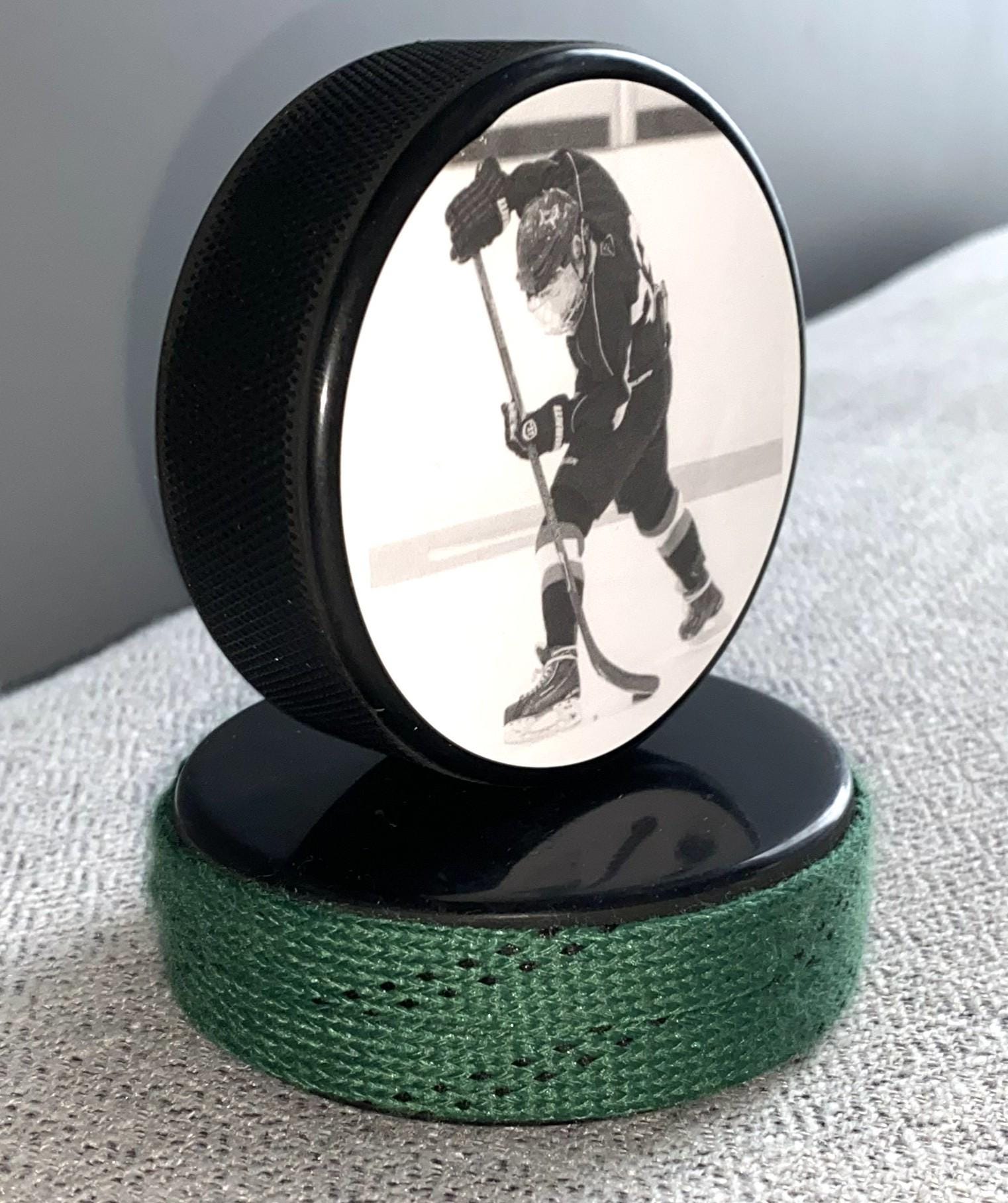 Personalized Hockey Photo Puck: Custom Hockey Gift